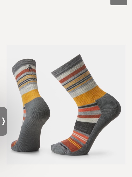 Smartwool Other - NWT Smartwool Unisex Joviansphere Grey Multi-Stripe Crew Socks Sz M $24